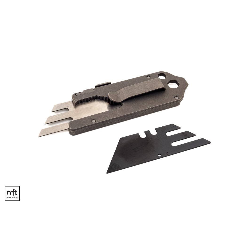 MFT 美國 BigiDesign Titanium Pocket Tool Slide 鈦 滑軌多用途工具 EDC-細節圖8