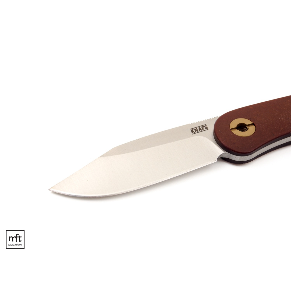 MFT 美國 KNAFS Lander 4 Fixed Blade 刀 Paper Micarta EDC-細節圖3