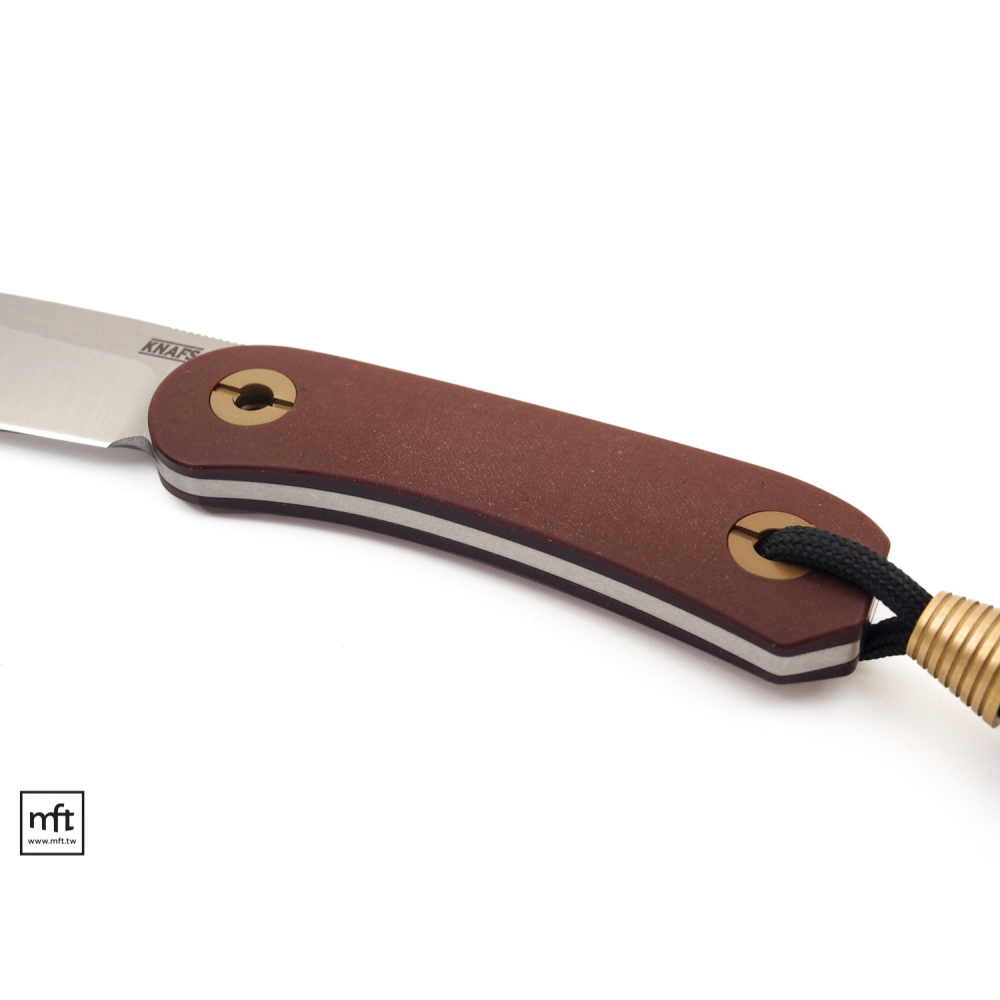 MFT 美國 KNAFS Lander 4 Fixed Blade 刀 Paper Micarta EDC-細節圖4