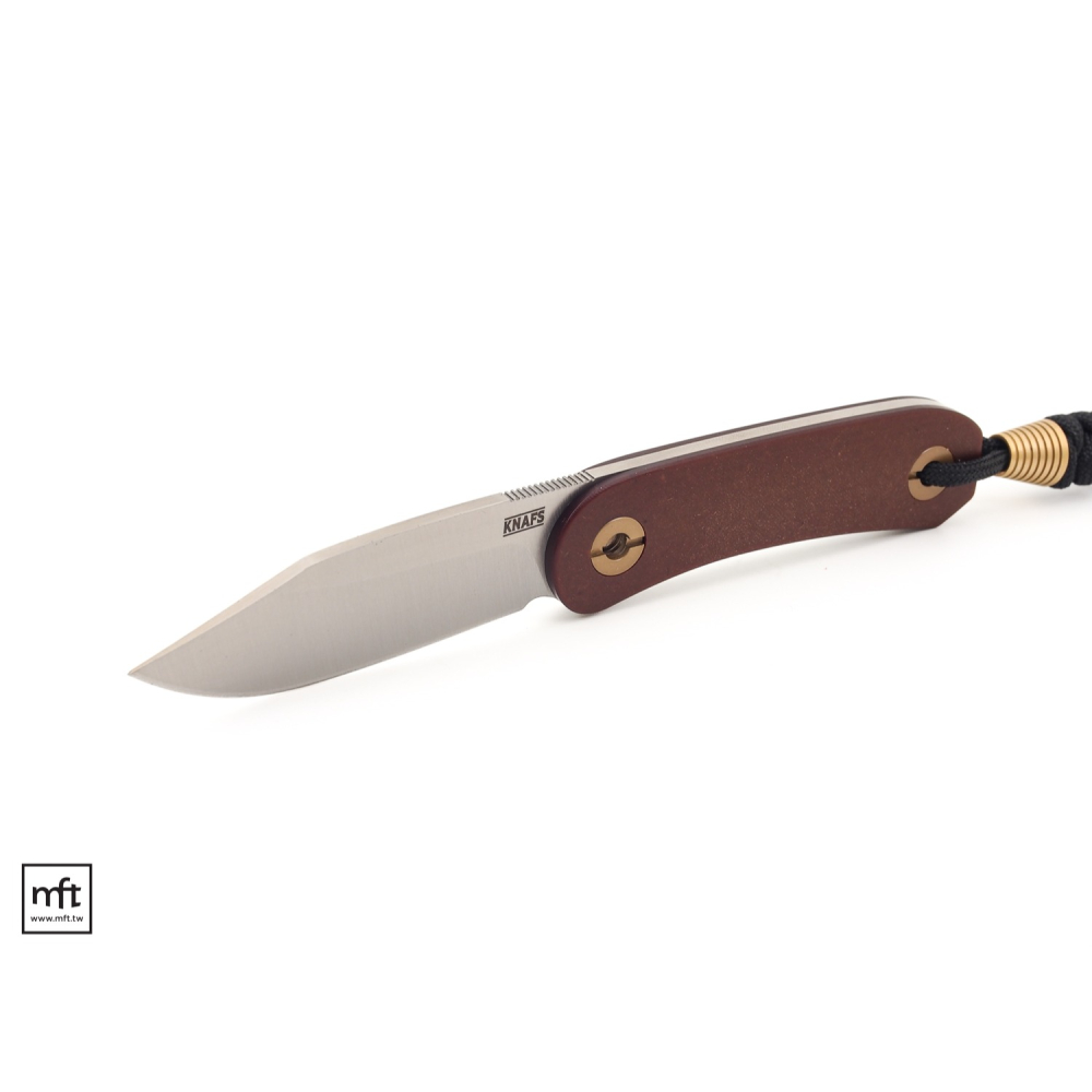 MFT 美國 KNAFS Lander 4 Fixed Blade 刀 Paper Micarta EDC-細節圖5