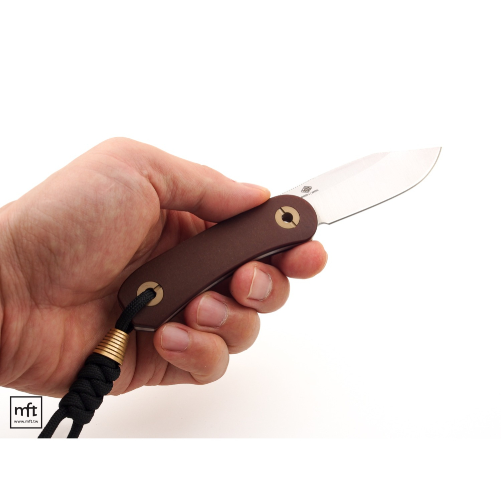 MFT 美國 KNAFS Lander 4 Fixed Blade 刀 Paper Micarta EDC-細節圖7