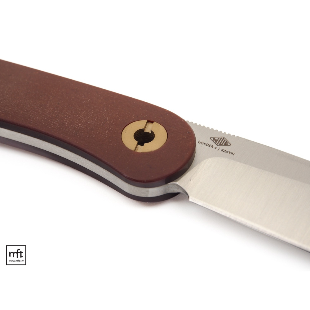 MFT 美國 KNAFS Lander 4 Fixed Blade 刀 Paper Micarta EDC-細節圖9
