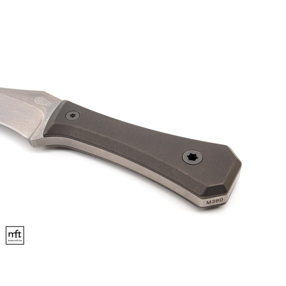 MFT 美國 BigiDesign AUX MFG Ti Pocket Bowie 鈦柄 口袋波伊刀 M390不鏽鋼-細節圖4
