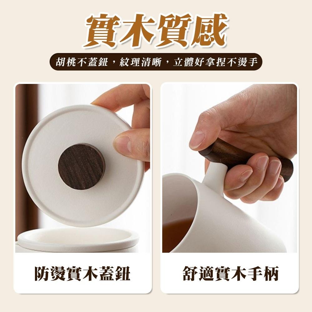 【呵呵茶】現貨免等 高質感 旅行茶具組 快客杯 簡約戶外 露營 喝茶裝備 旅行茶具 泡茶組 茶壺組 茶水分離 陶瓷 茶具-細節圖5