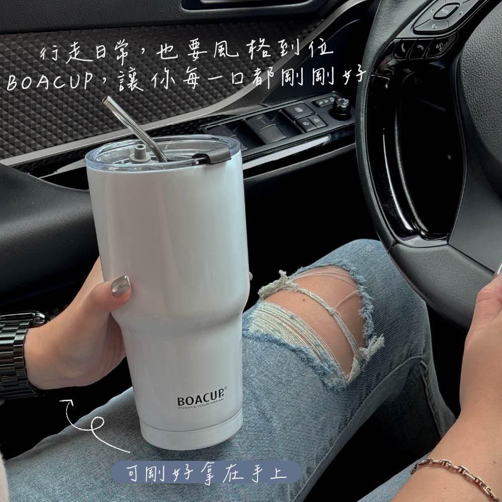 大容量900ml 冰霸杯 免費升級贈 吸管 +杯套+清潔組 保冰杯 保溫杯 304不鏽鋼 隨行杯 保溫冰壩杯 保冰杯-細節圖7