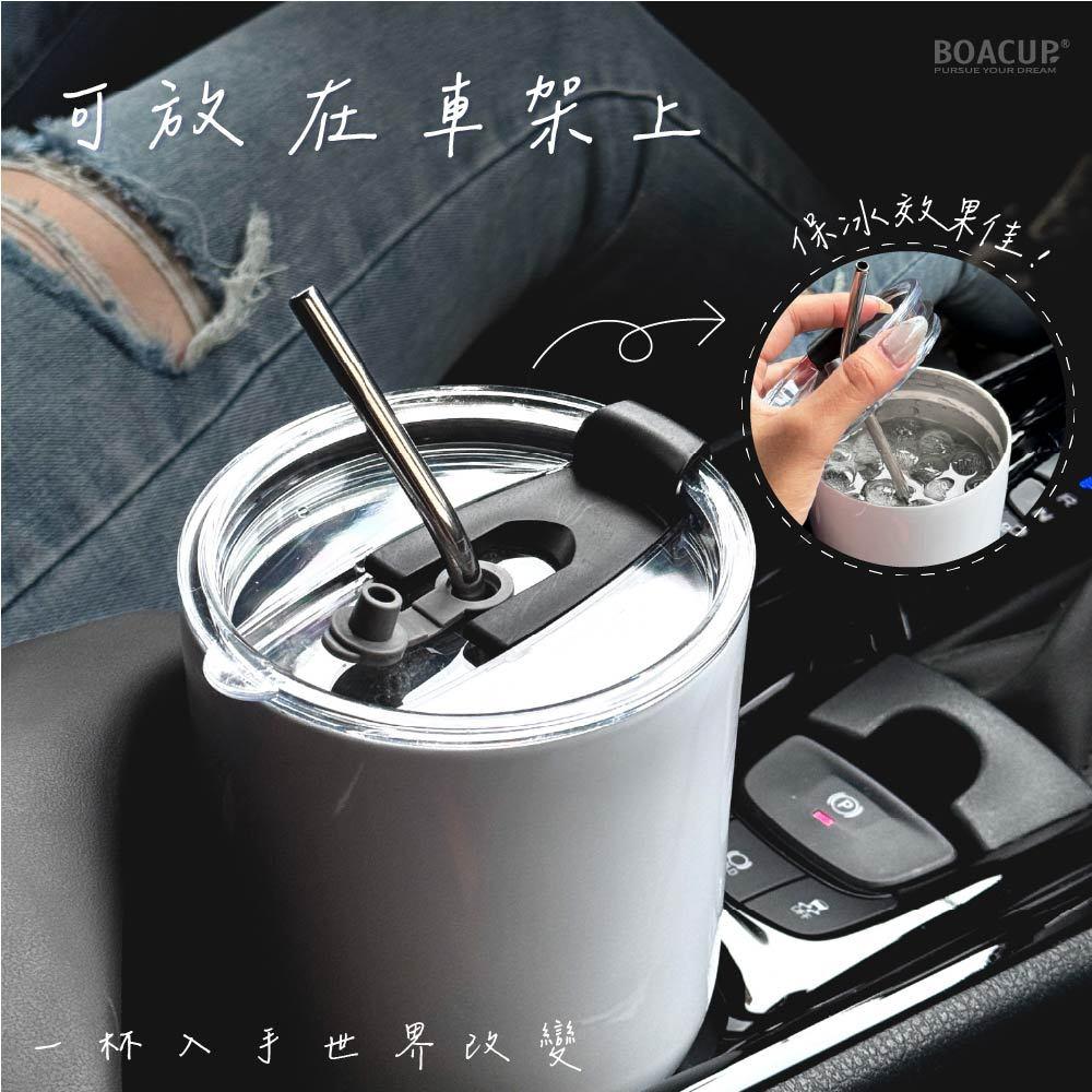 大容量900ml 冰霸杯 免費升級贈 吸管 +杯套+清潔組 保冰杯 保溫杯 304不鏽鋼 隨行杯 保溫冰壩杯 保冰杯-細節圖8