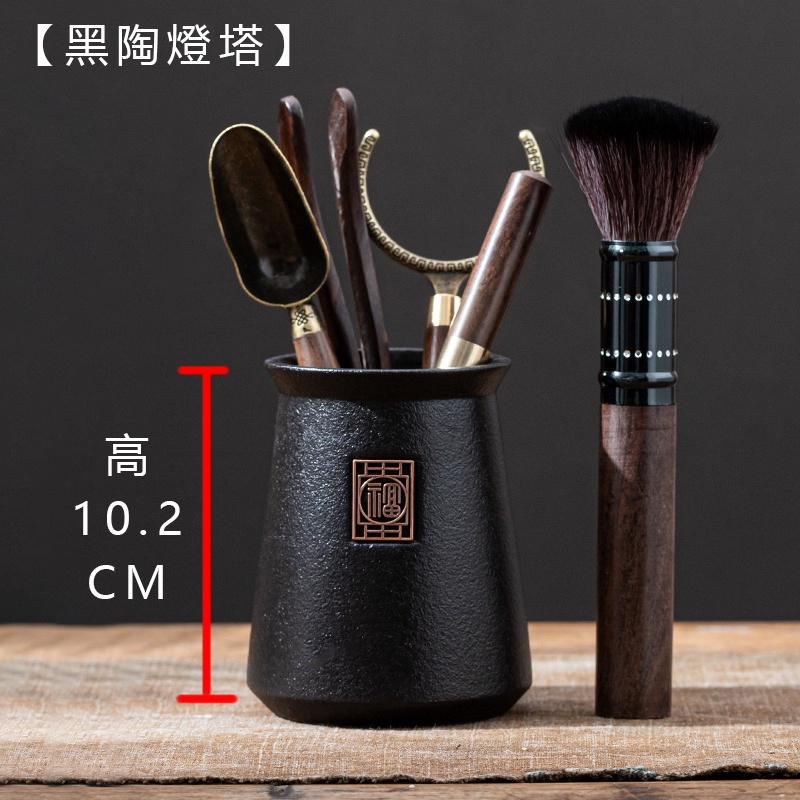 隔日達 破損包賠 茶道六君子 茶具收納 廚具桶 茶具 泡茶用具 茶道 茶藝 茶夾 茶刷 茶用具 茶道用品 茶勺 茶托-細節圖5