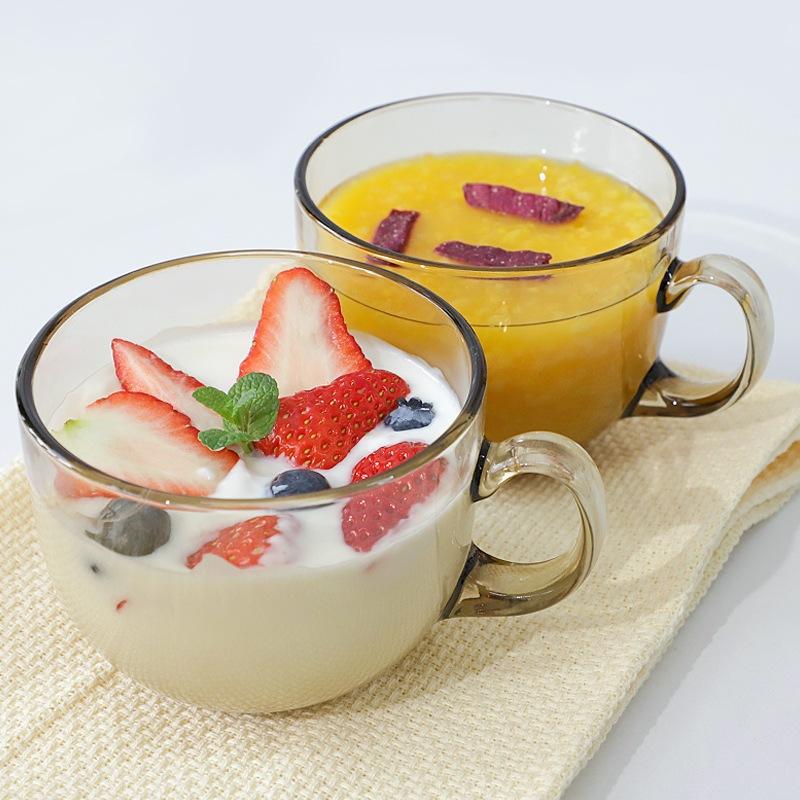 隔日到貨 早餐杯 玻璃早餐杯 優格杯 大容量早餐杯 燕麥杯 早餐杯 玻璃杯 燕麥早餐杯 麥片杯 代餐杯 杯子-細節圖6