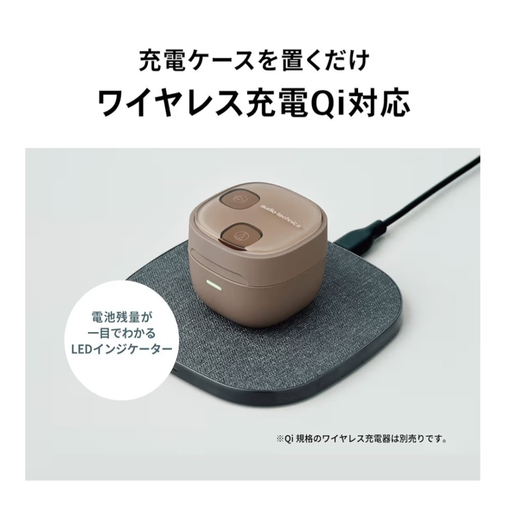 audio-technica 鐵三角 ATH-SQ1TW2 藍芽耳機 真無線藍芽耳機-細節圖6