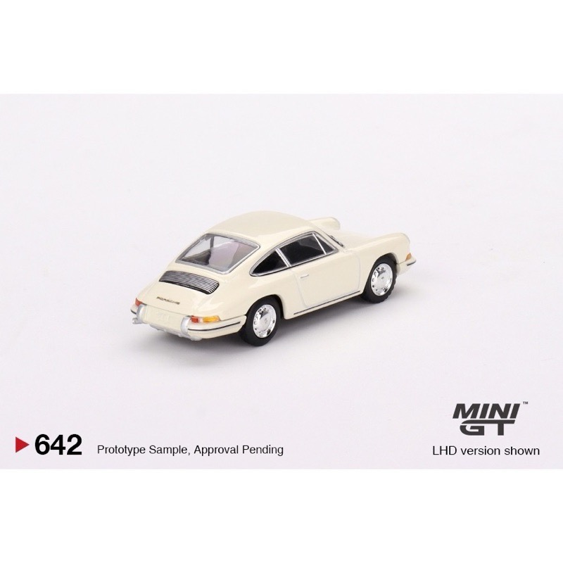 (附膠盒) MINI GT No.642 Porsche 901 1963 Ivory-細節圖2