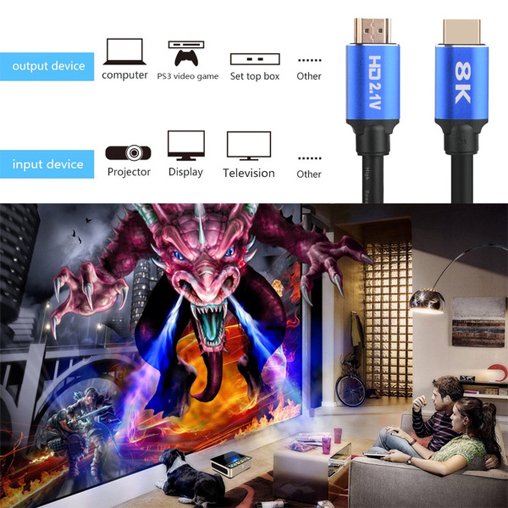 【BK.3C】8K HDMI 高畫質傳輸線 高速 48Gbps 高解析度 8K高畫質 PS5 Switch-細節圖7