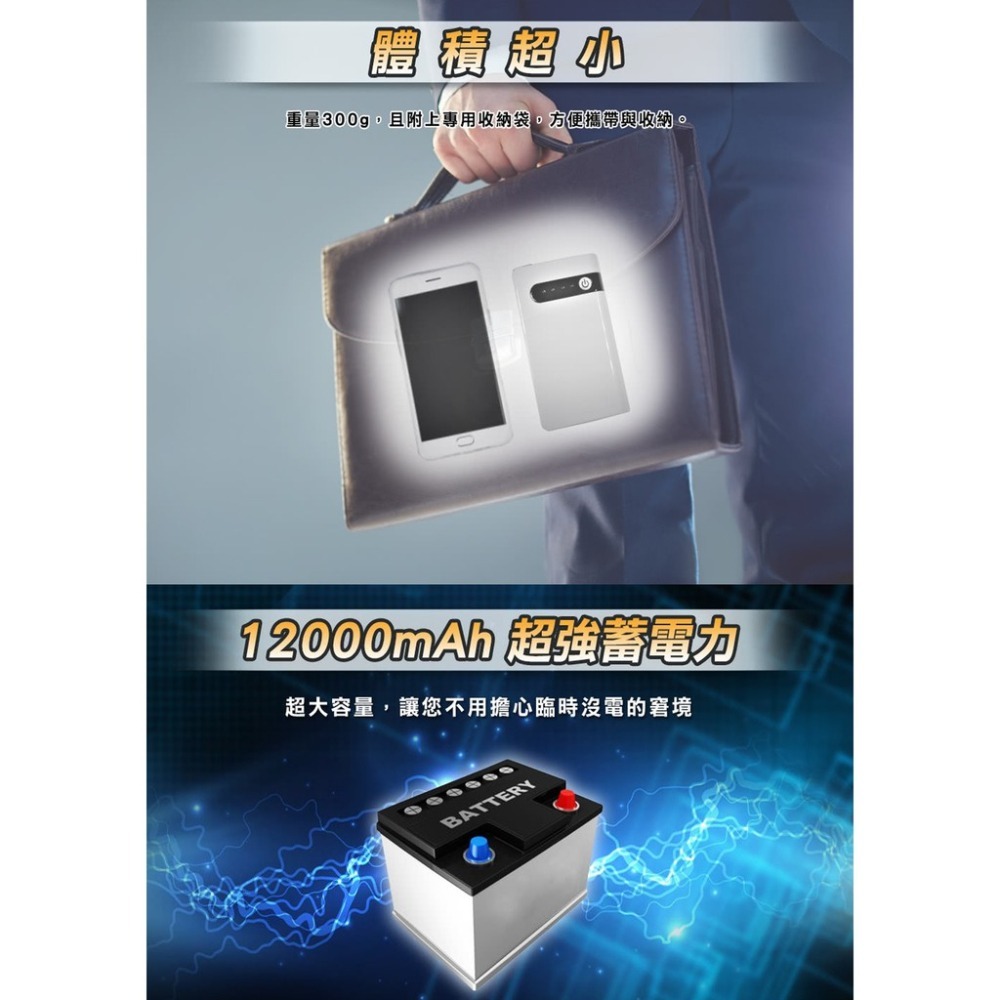 【任e行】PT-106 12000mAh 行動電源 救車電源-細節圖4