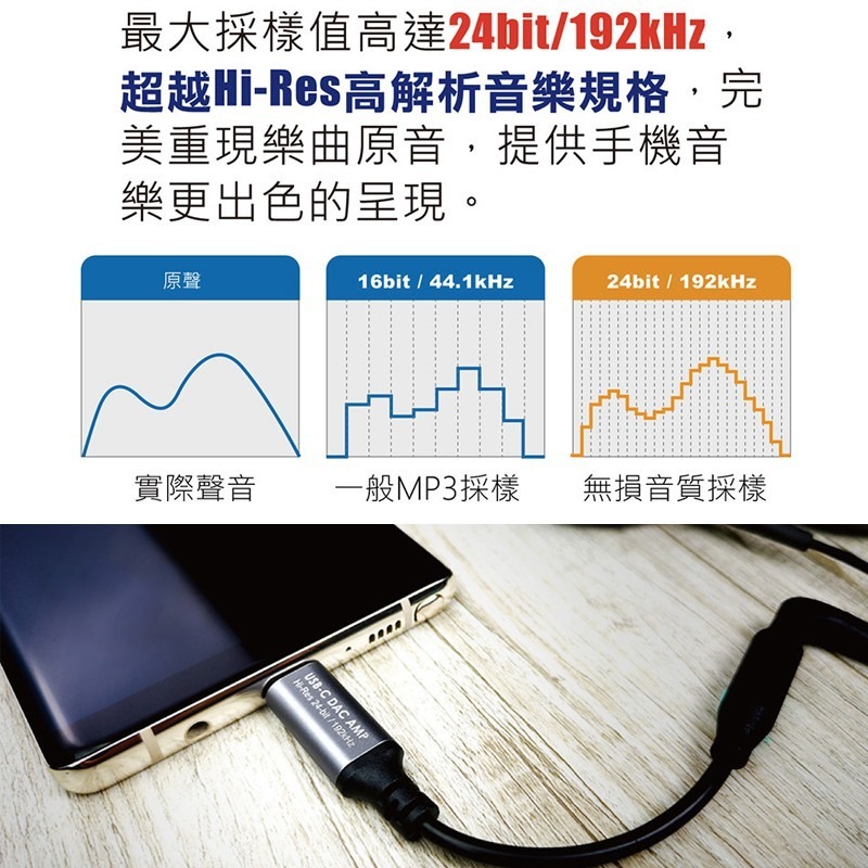 【Seehot】Music Fly Type─C DAC 微型耳擴(台灣製造)-細節圖7