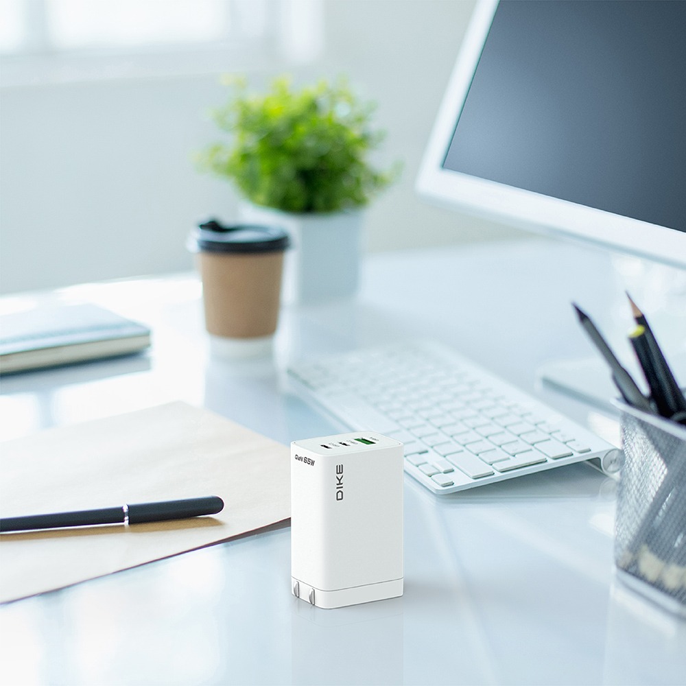 【DIKE】 DAT930 65W PD+QC 3Port氮化鎵旅充 筆電充電器 Switch 充電 65W PD快充-細節圖8