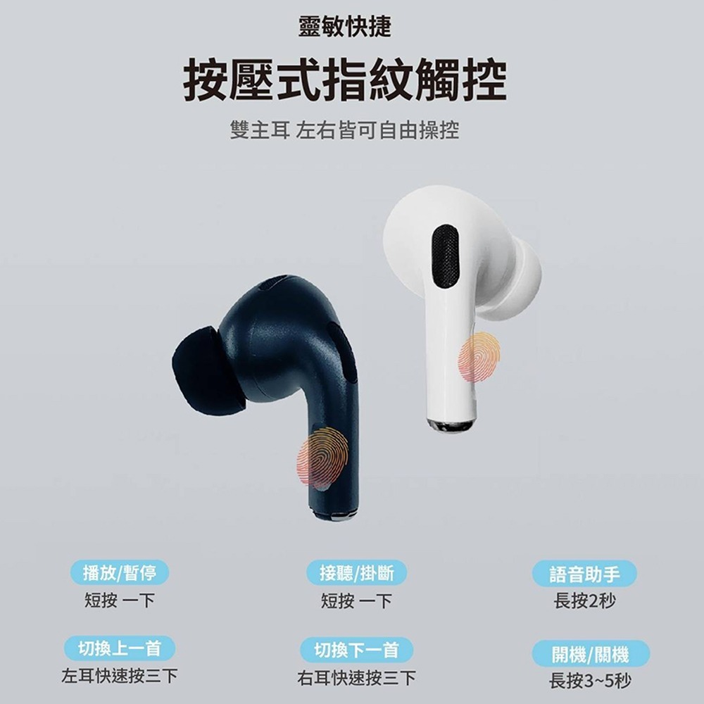 【iSee】 Airduos Lite Pro TWS Earbuds V5.3 真無線立體聲藍牙耳機 無線耳機 立體音-細節圖5