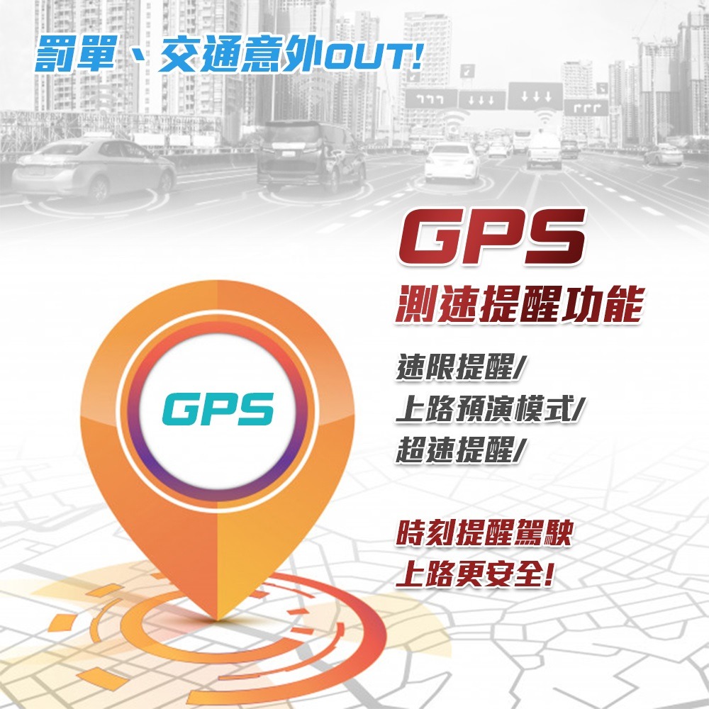 【路易視】GX6 GPS測速警報 雙鏡頭 後視鏡行車記錄器 1080P 贈記憶卡-細節圖4