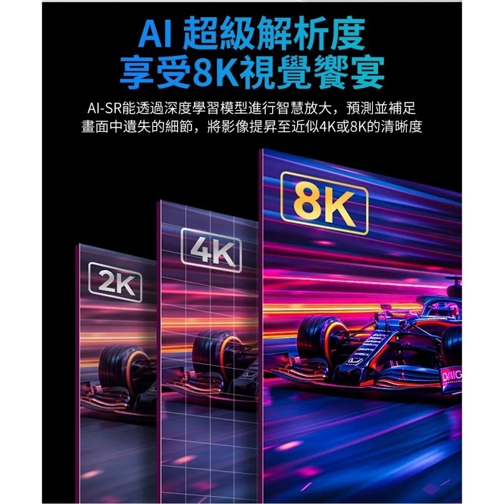 火熱銷售中【DreamTV】夢想盒子12代 全新升級AI影像  AI超級解析度技術 會自動幫你升級畫質-細節圖2