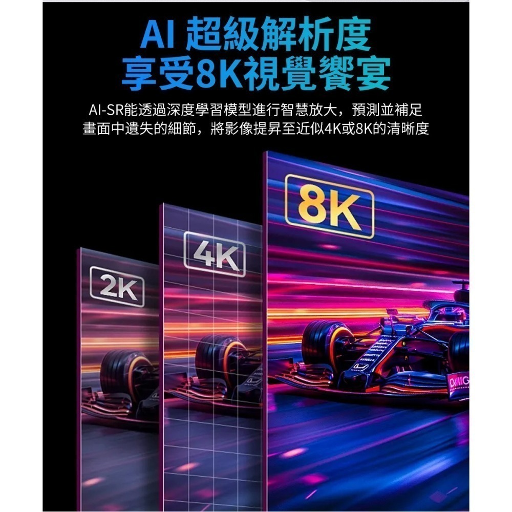 火熱銷售中【DreamTV】夢想盒子12代 全新升級AI影像  AI超級解析度技術 會自動幫你升級畫質-細節圖2