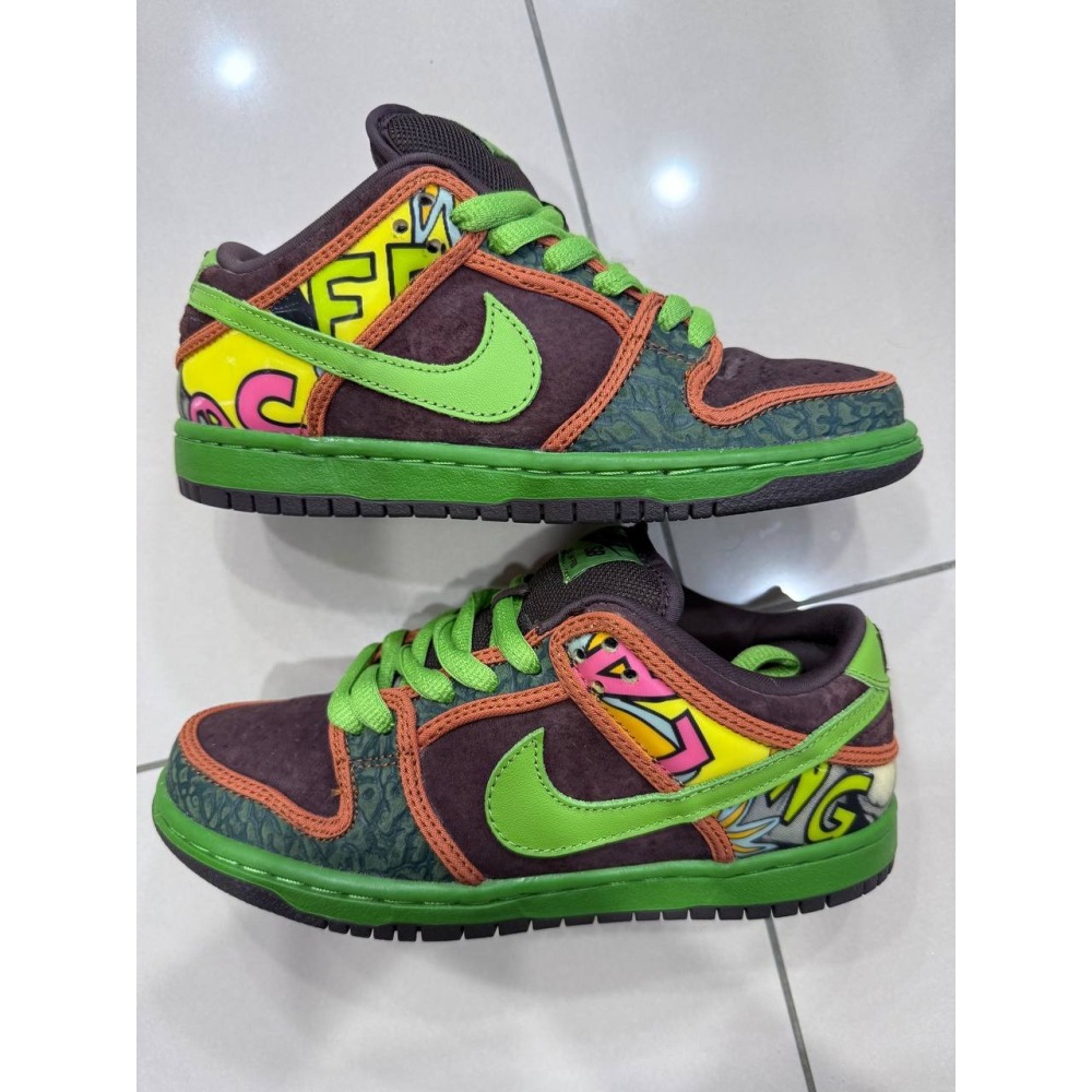 【US4】Nike SB Dunk Low De La Soul (2015) 789841-332-細節圖2