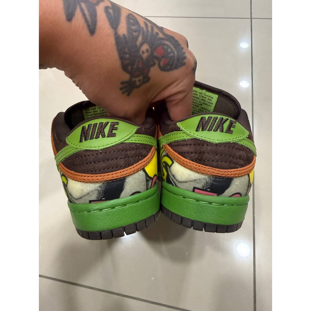 【US4】Nike SB Dunk Low De La Soul (2015) 789841-332-細節圖4