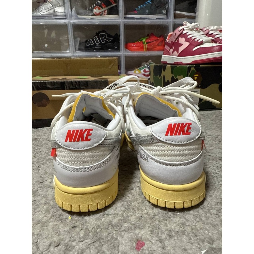 【US4.5】Nike Dunk Low Off-White Lot 1 of 50 (2021) DM1602-127-細節圖5