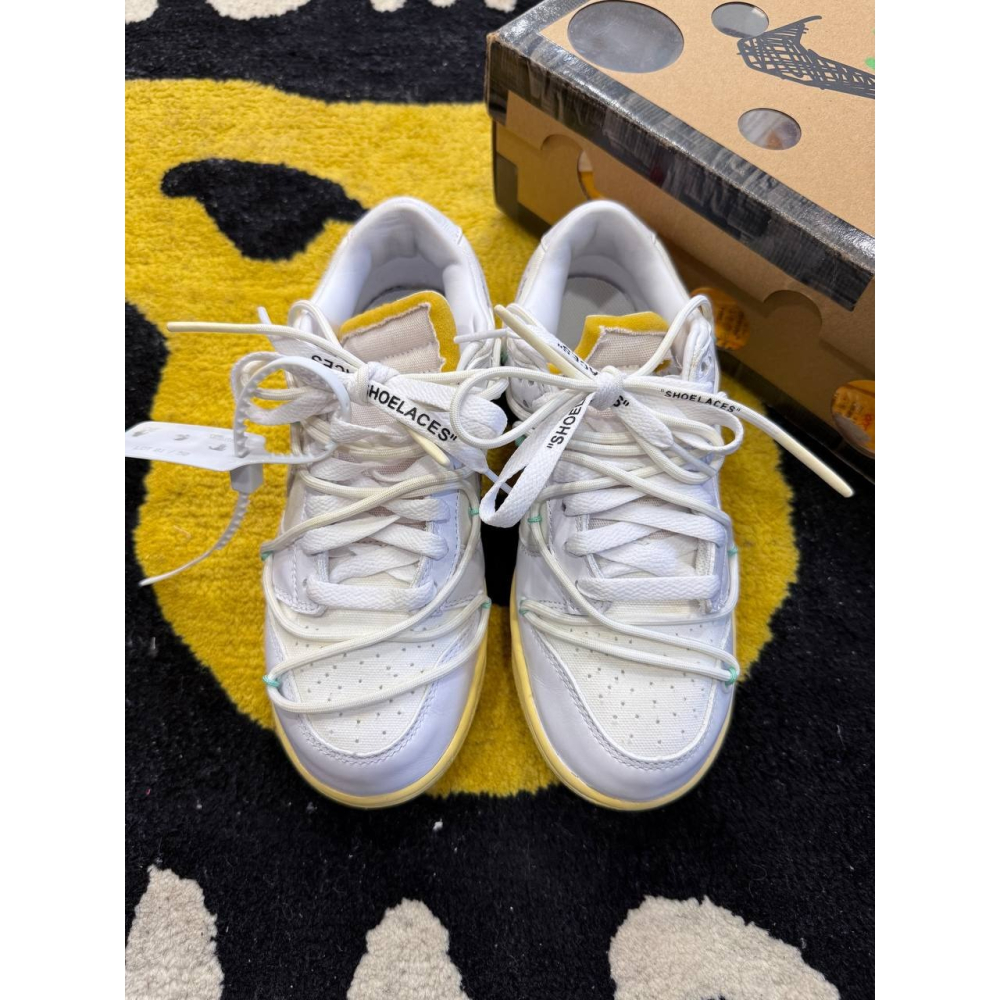 【US4.5】Nike Dunk Low Off-White Lot 1 of 50 (2021) DM1602-127-細節圖4