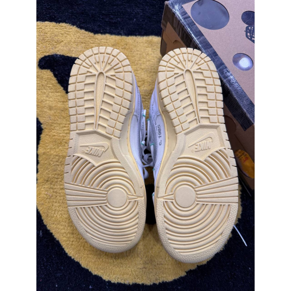 【US4.5】Nike Dunk Low Off-White Lot 1 of 50 (2021) DM1602-127-細節圖6