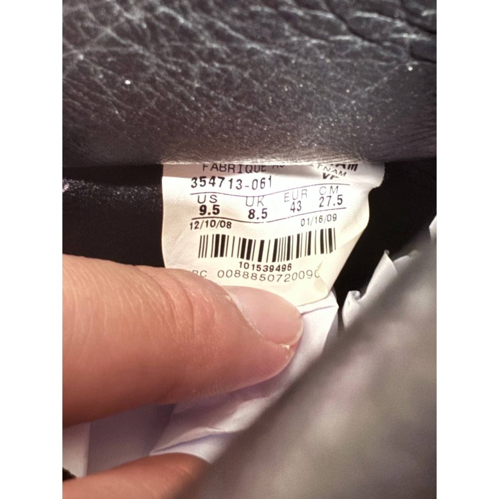 【US9.5】Nike Dunk High Nylon Premium Black Vivid Pink (2009)-細節圖7