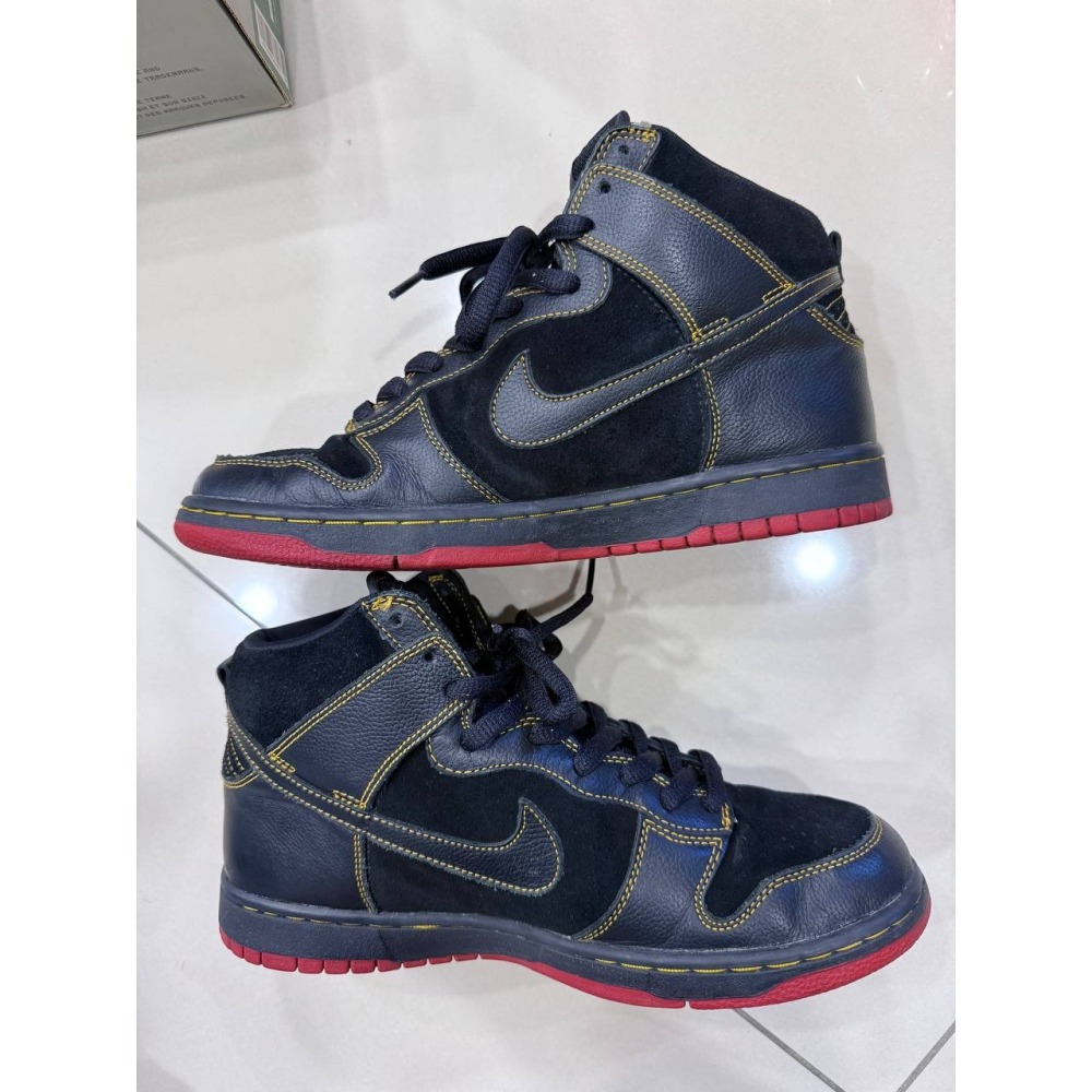 【US9.5】Nike Dunk High Unlucky 13 (2004) 305050-001-細節圖3