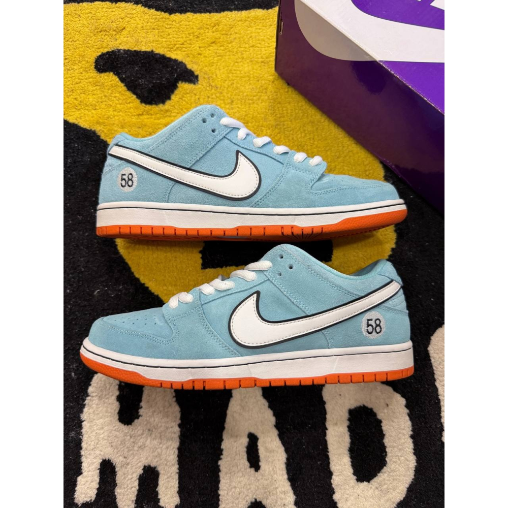 【US10.5】Nike SB Dunk Low Club 58 Gulf (2021) BQ6817-401-細節圖2