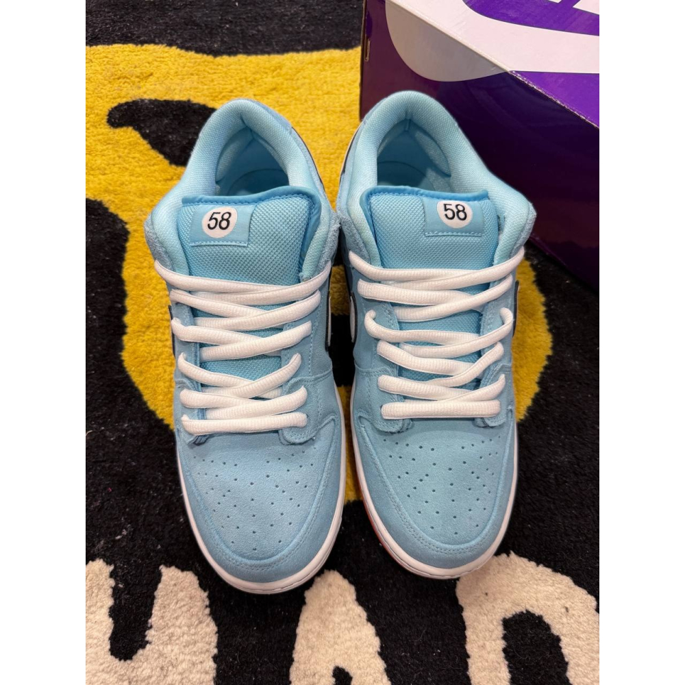 【US10.5】Nike SB Dunk Low Club 58 Gulf (2021) BQ6817-401-細節圖4