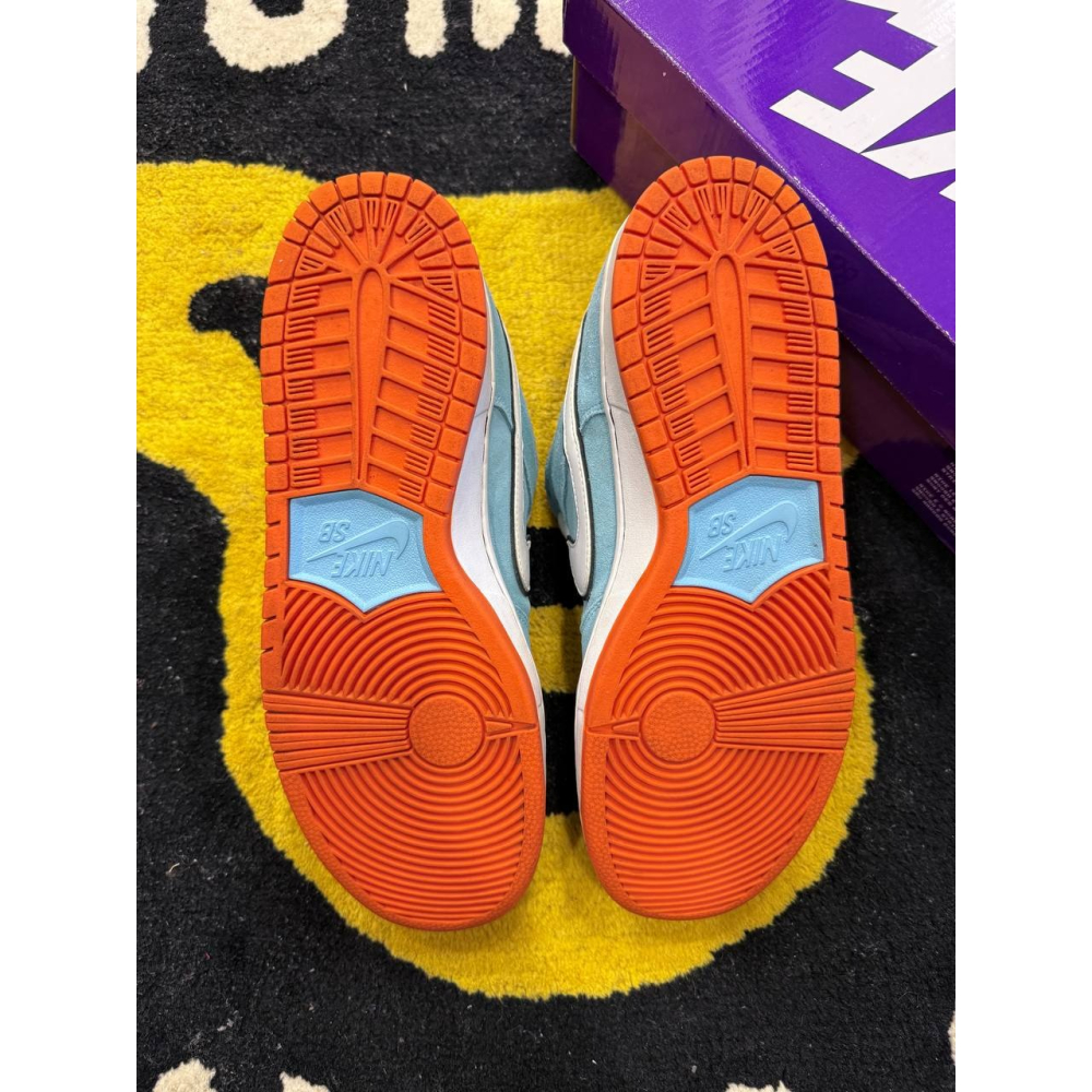 【US10.5】Nike SB Dunk Low Club 58 Gulf (2021) BQ6817-401-細節圖6