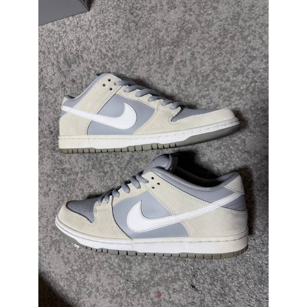 【US10.5】Nike SB Dunk Low Summit White Wolf Grey (2018)-細節圖2