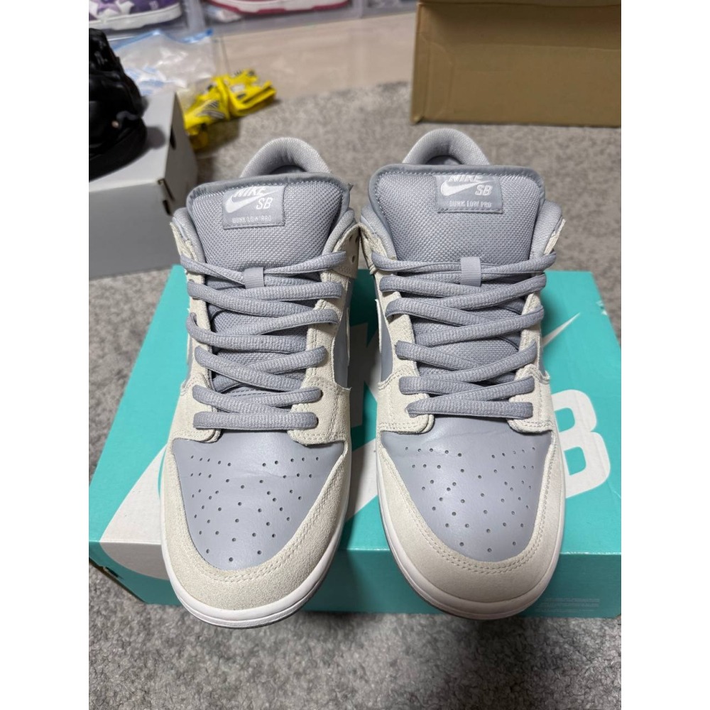 【US10.5】Nike SB Dunk Low Summit White Wolf Grey (2018)-細節圖4