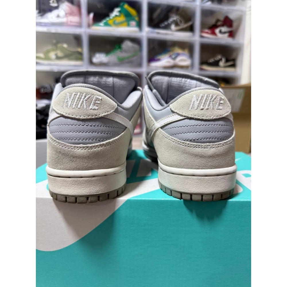 【US10.5】Nike SB Dunk Low Summit White Wolf Grey (2018)-細節圖5