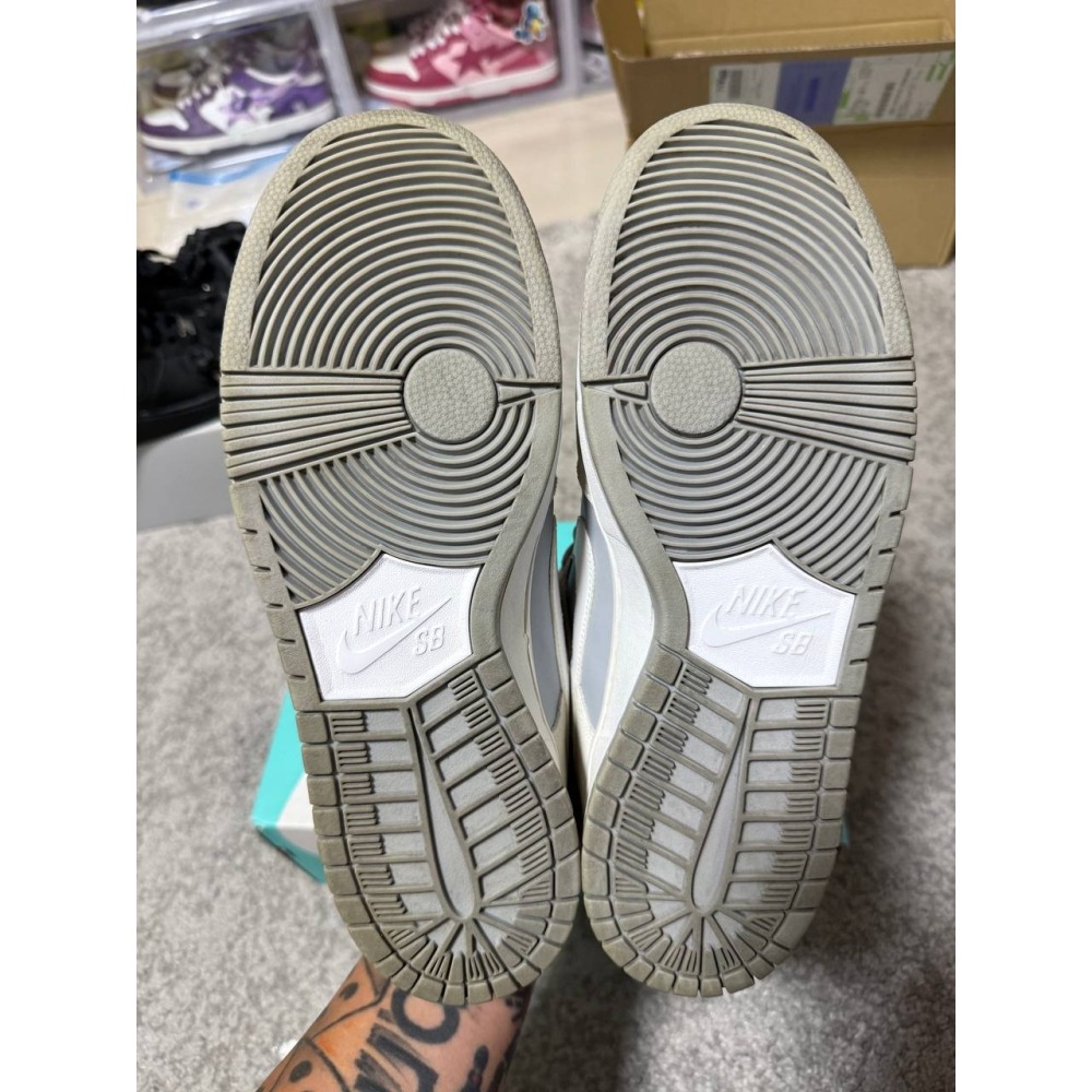 【US10.5】Nike SB Dunk Low Summit White Wolf Grey (2018)-細節圖6