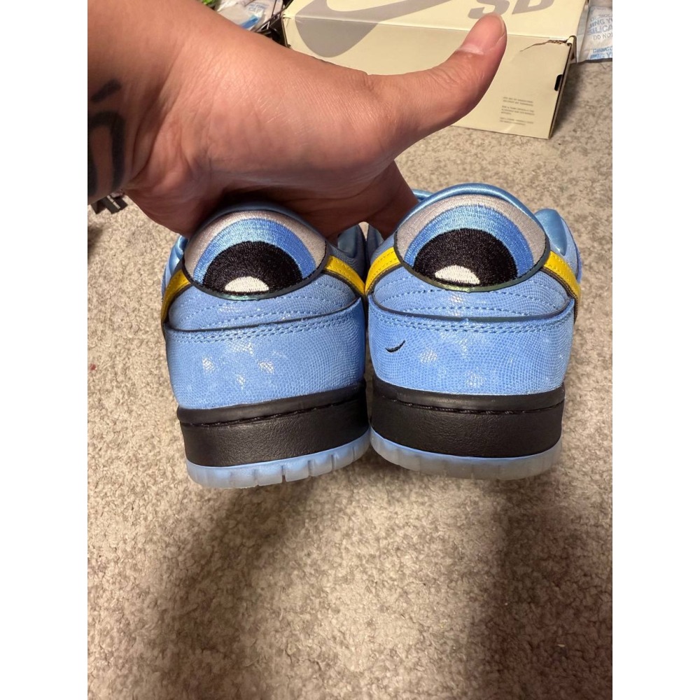 【US11】Nike Dunk Low SB The Powerpuff Girls Bubbles (2023)-細節圖5