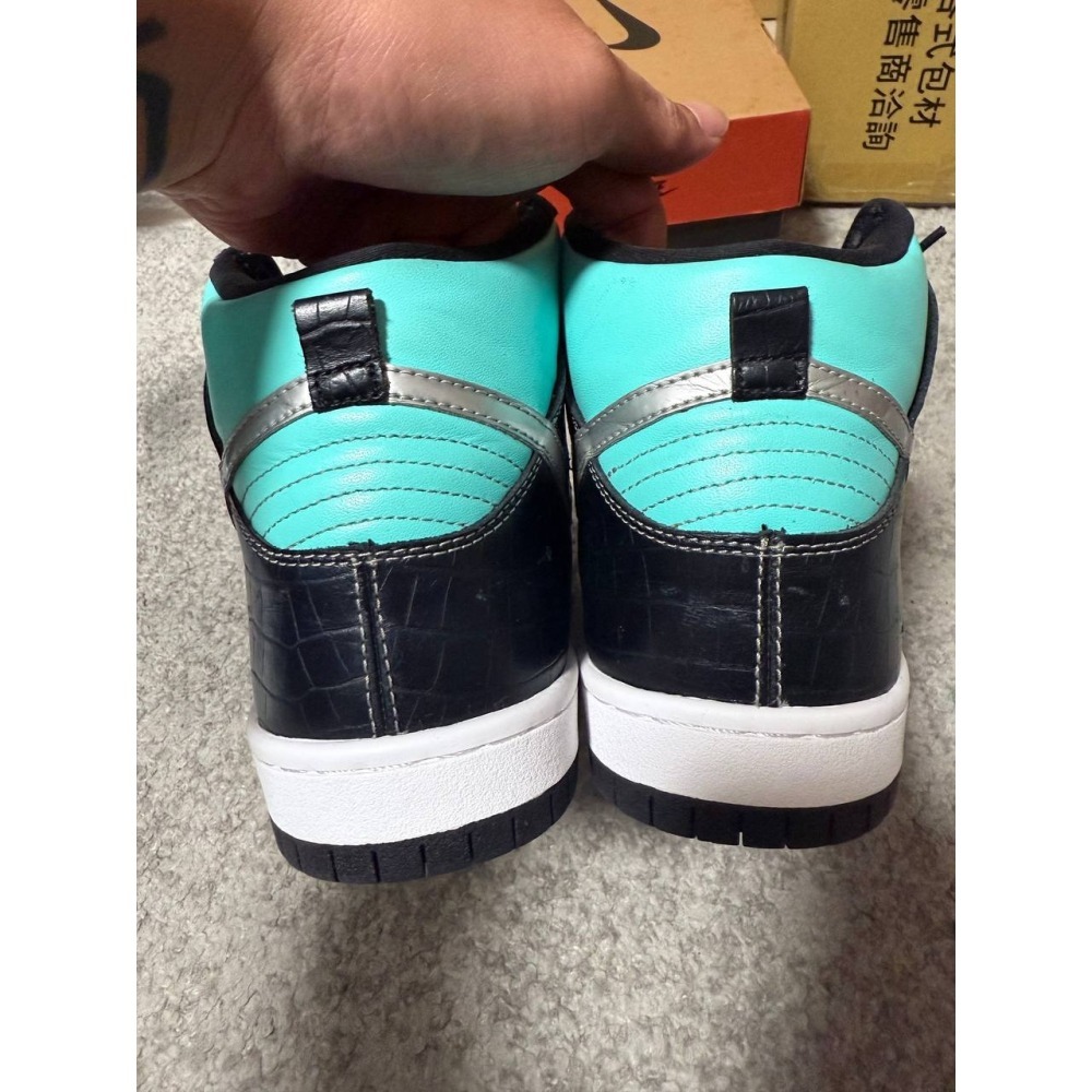【US12】Nike SB Dunk High Diamond Supply Co. (2014) 653599-400-細節圖5