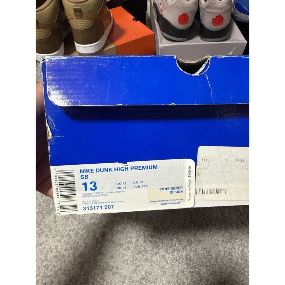 【US13】Nike SB Dunk High Brain Wreck (2009) 313171-007-細節圖8