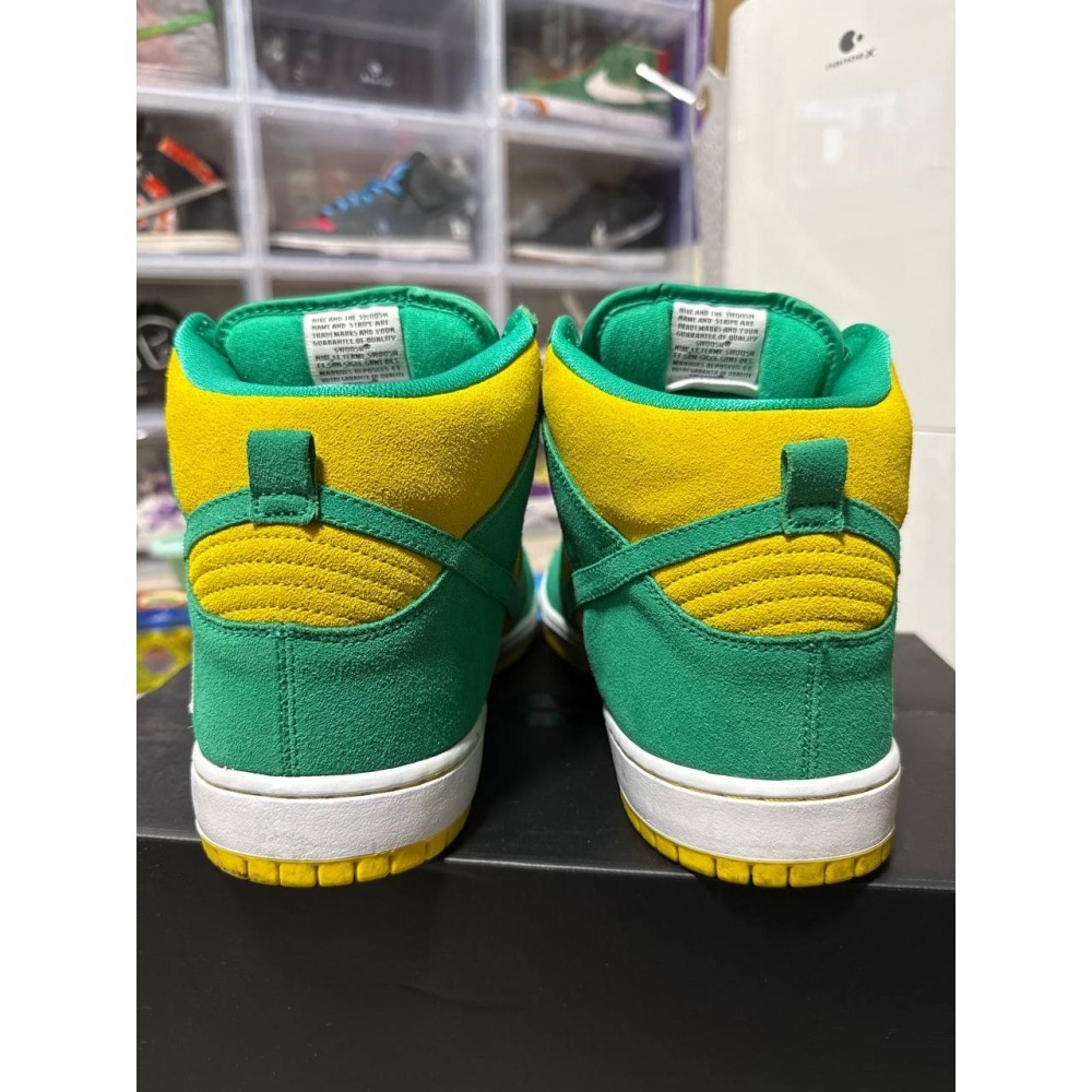【US13】Nike SB Dunk High Oakland Athletics (2015) 305050-337-細節圖5