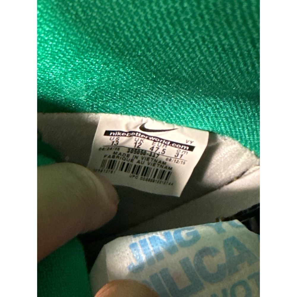 【US13】Nike SB Dunk High Oakland Athletics (2015) 305050-337-細節圖7