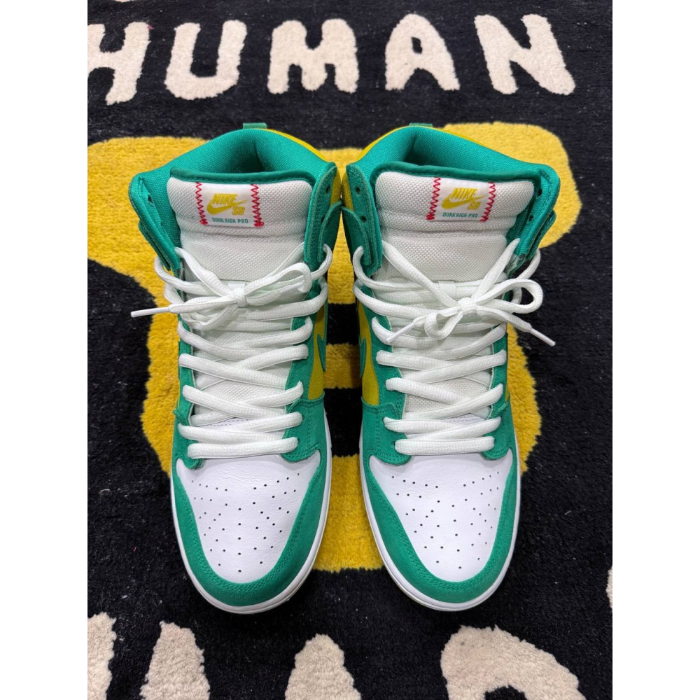 【US13】Nike SB Dunk High Oakland Athletics (2015) 305050-337-細節圖4