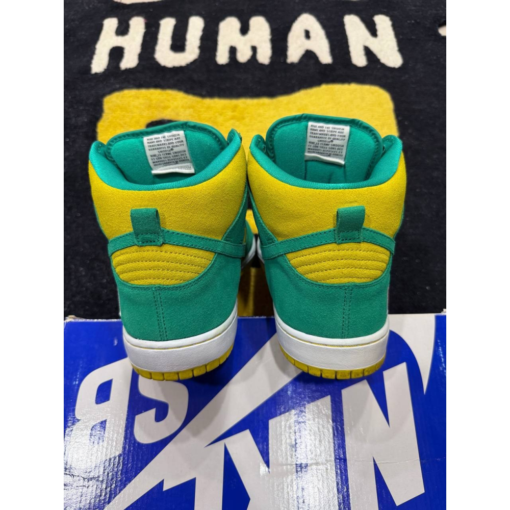 【US13】Nike SB Dunk High Oakland Athletics (2015) 305050-337-細節圖5