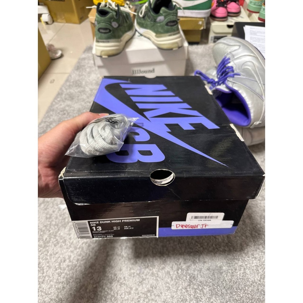 【US13】Nike SB Dunk High Dinosaur Jr. (2007) 313171-003-細節圖8