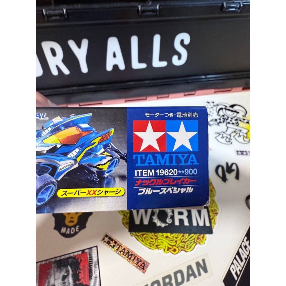 《19620》TAMIYA 田宮 迷你 四驅車 MINI 4WD 幻象號 電鍍藍 會場限定 雙輪框 田宮四驅車-細節圖3