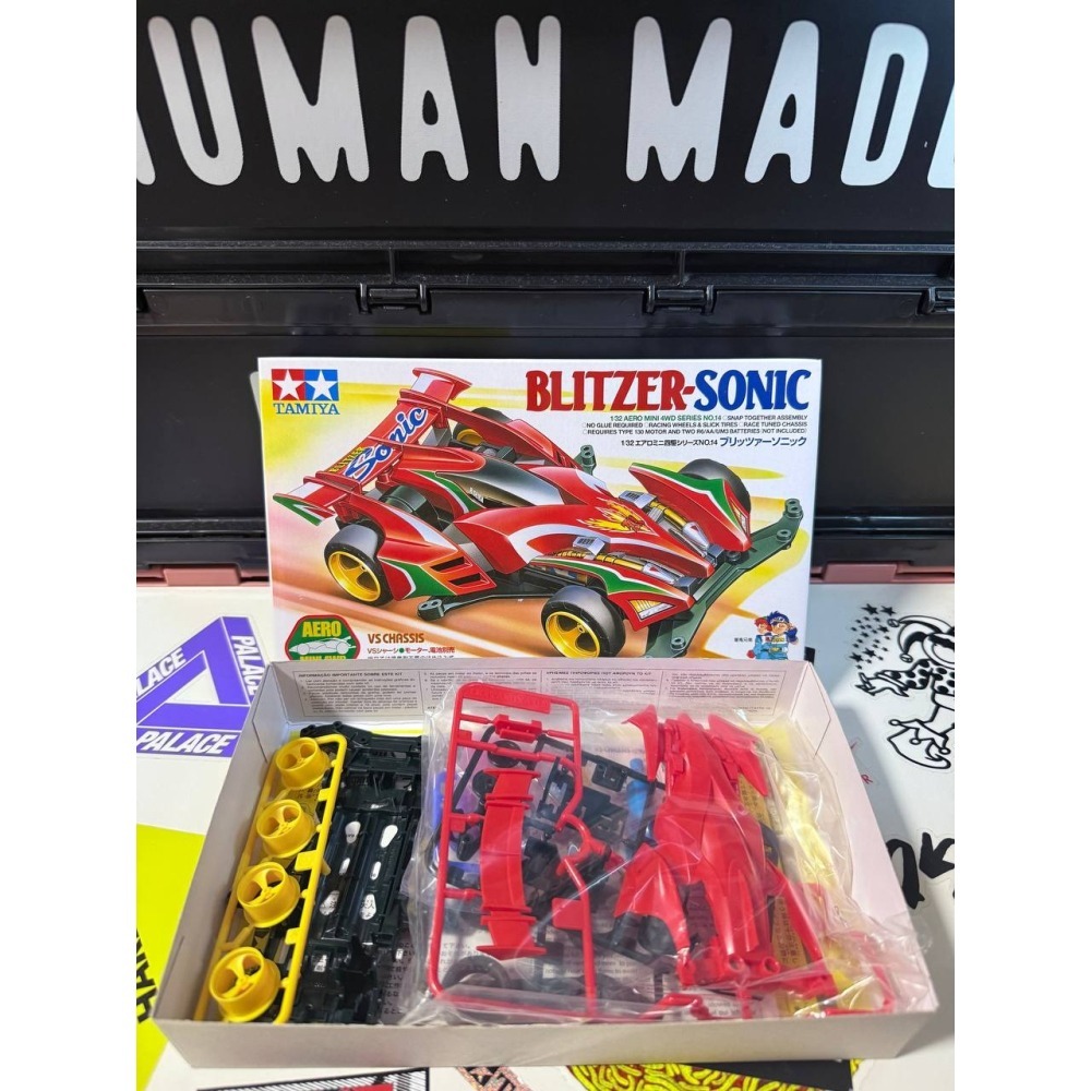 《19614》TAMIYA 田宮 迷你 四驅車 MINI 4WD 閃電音速 菲律賓製 田宮四驅車-細節圖2