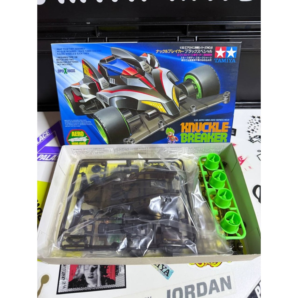 《19608》TAMIYA 田宮 迷你 四驅車 MINI 4WD 幻象號 黑透限定版 菲律賓製 田宮四驅車-細節圖2