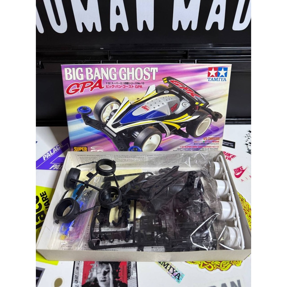 《19513》TAMIYA 田宮 迷你 四驅車 MINI 4WD 大聲鬼 GPA 日本製 田宮四驅車-細節圖2