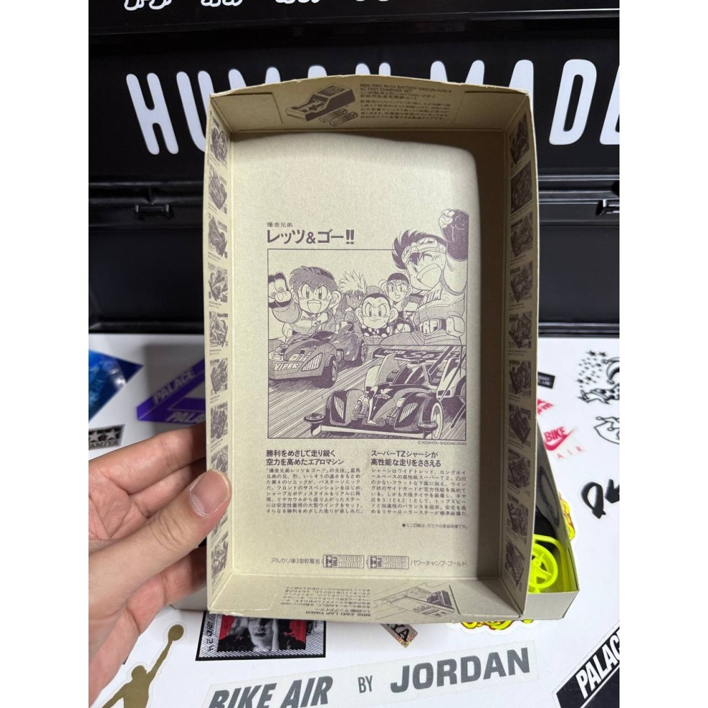 《19423》TAMIYA 田宮 迷你 四驅車 MINI 4WD 強棒音速 烈四 初版漫畫 日本製 田宮四驅車-細節圖3