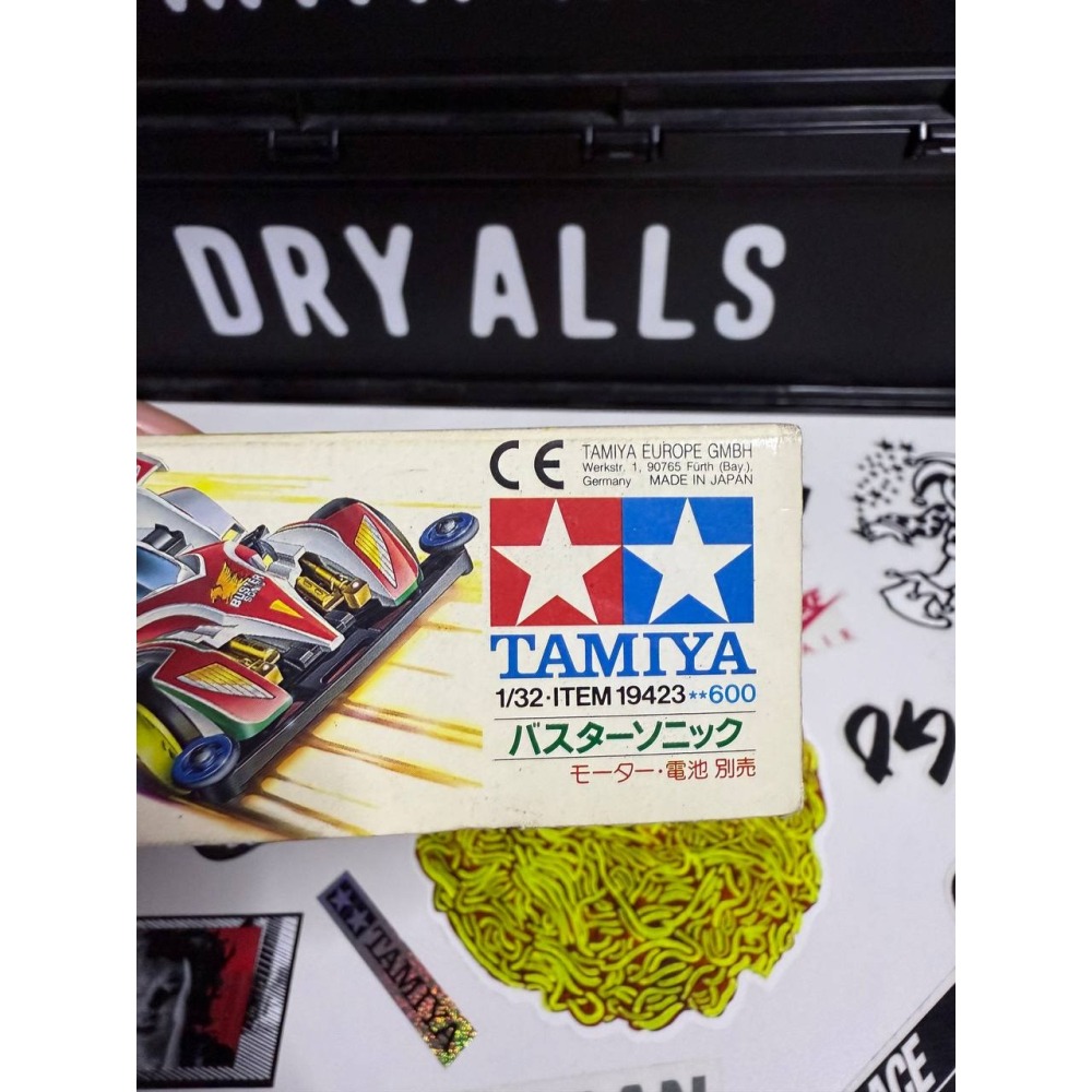 《19423》TAMIYA 田宮 迷你 四驅車 MINI 4WD 強棒音速 烈四 初版漫畫 日本製 田宮四驅車-細節圖4